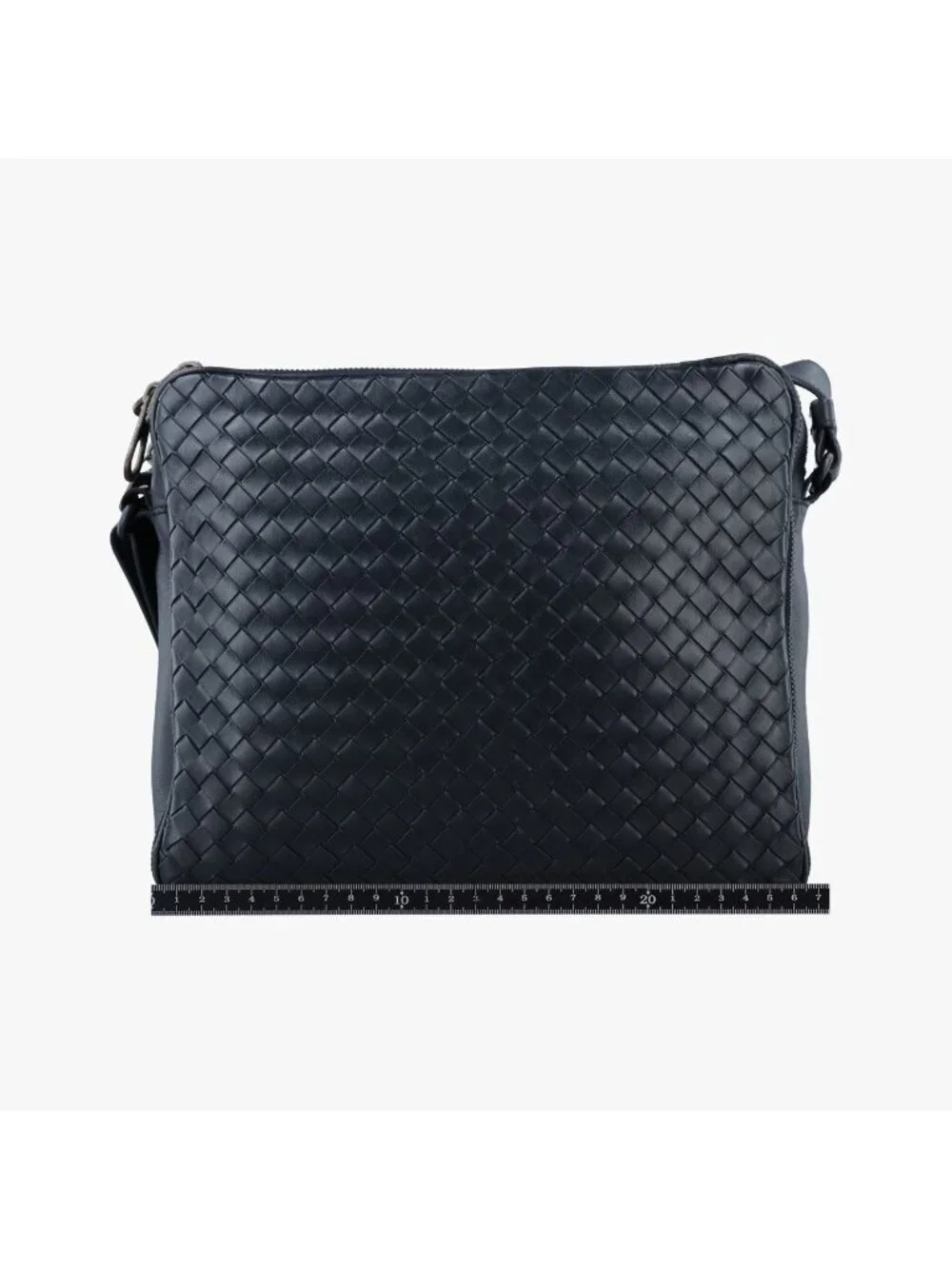 ★SOLD★ Bottega Veneta Intrecciato Navy Lambskin - Picture 2 of 15
